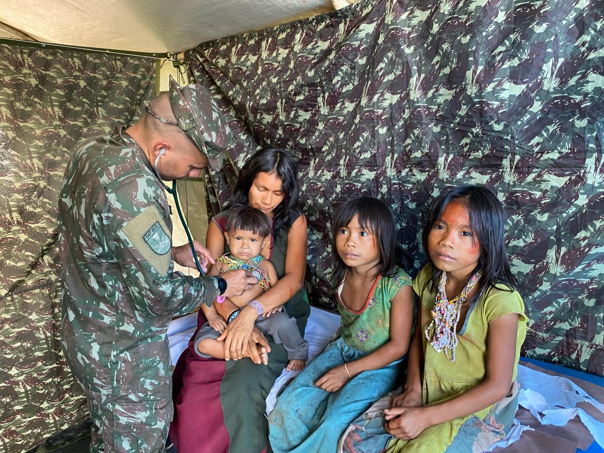 INDÍGENAS DA AMAZÔNIA: 17ª Brigada de Infantaria de Selva realiza Ações Cívico-Sociais em aldeias 