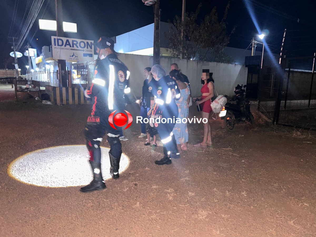 RUA DA BEIRA: Capotamento deixa criança, adolescente e grávida de oito meses feridas 