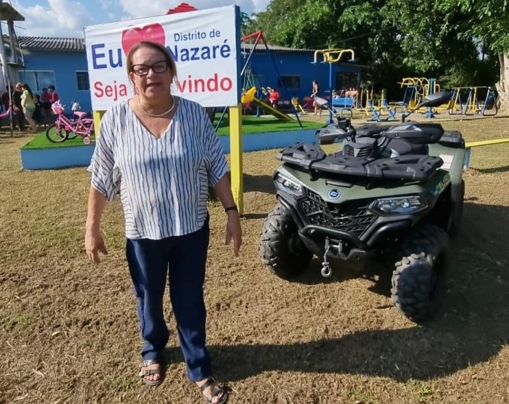 ELLIS REGINA: Emenda Impositiva leva opção de lazer a crianças do distrito de Nazaré