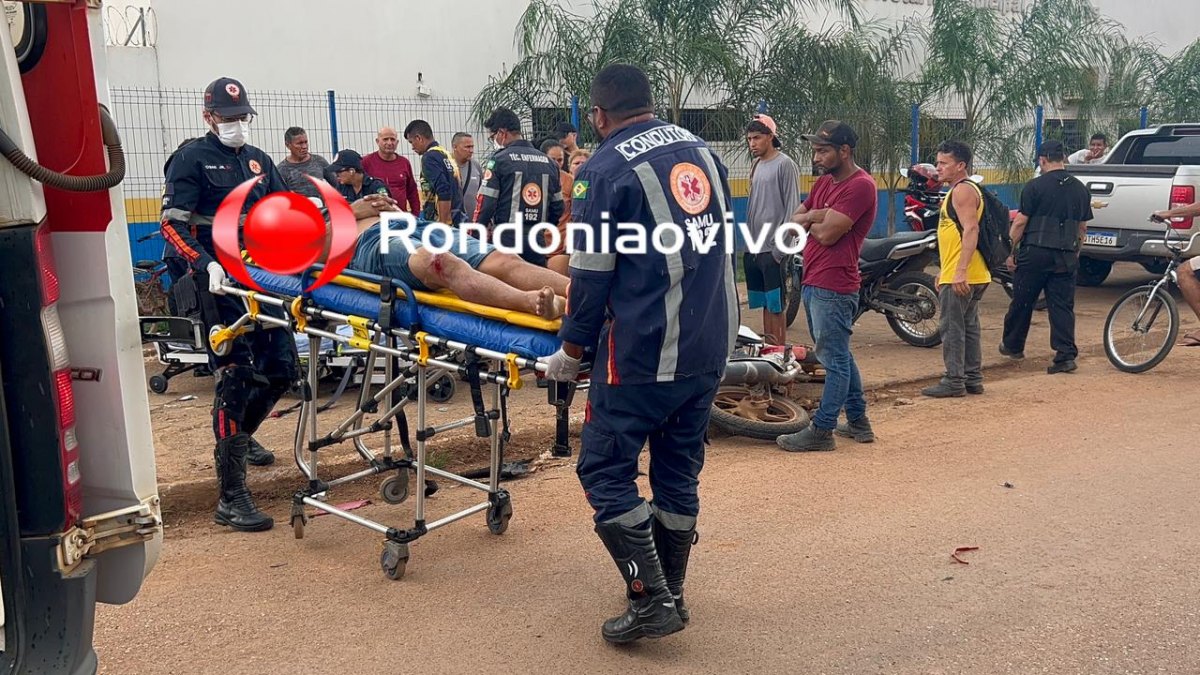 URGENTE: Gravíssimo acidente  entre dois motociclistas na zona Leste