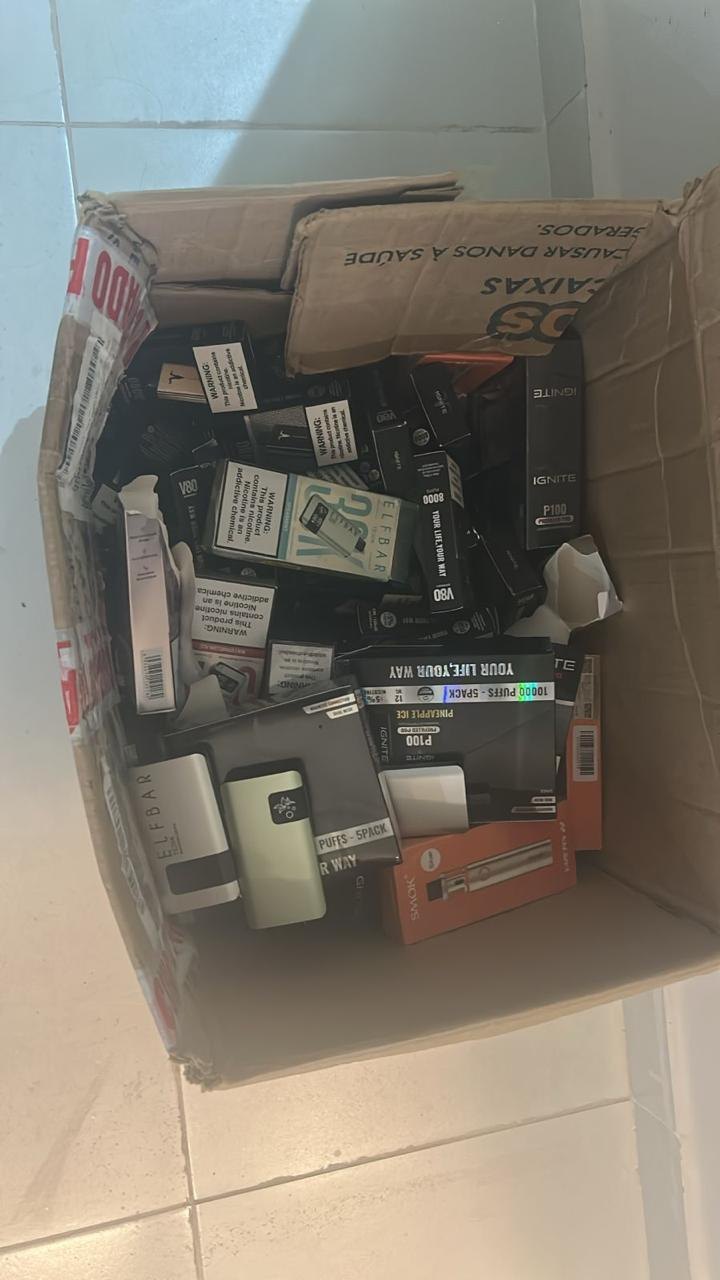 OPERAÇÃO DISSIPAR:  Empresas são alvos da PF por contrabando de cigarros eletrônicos em RO