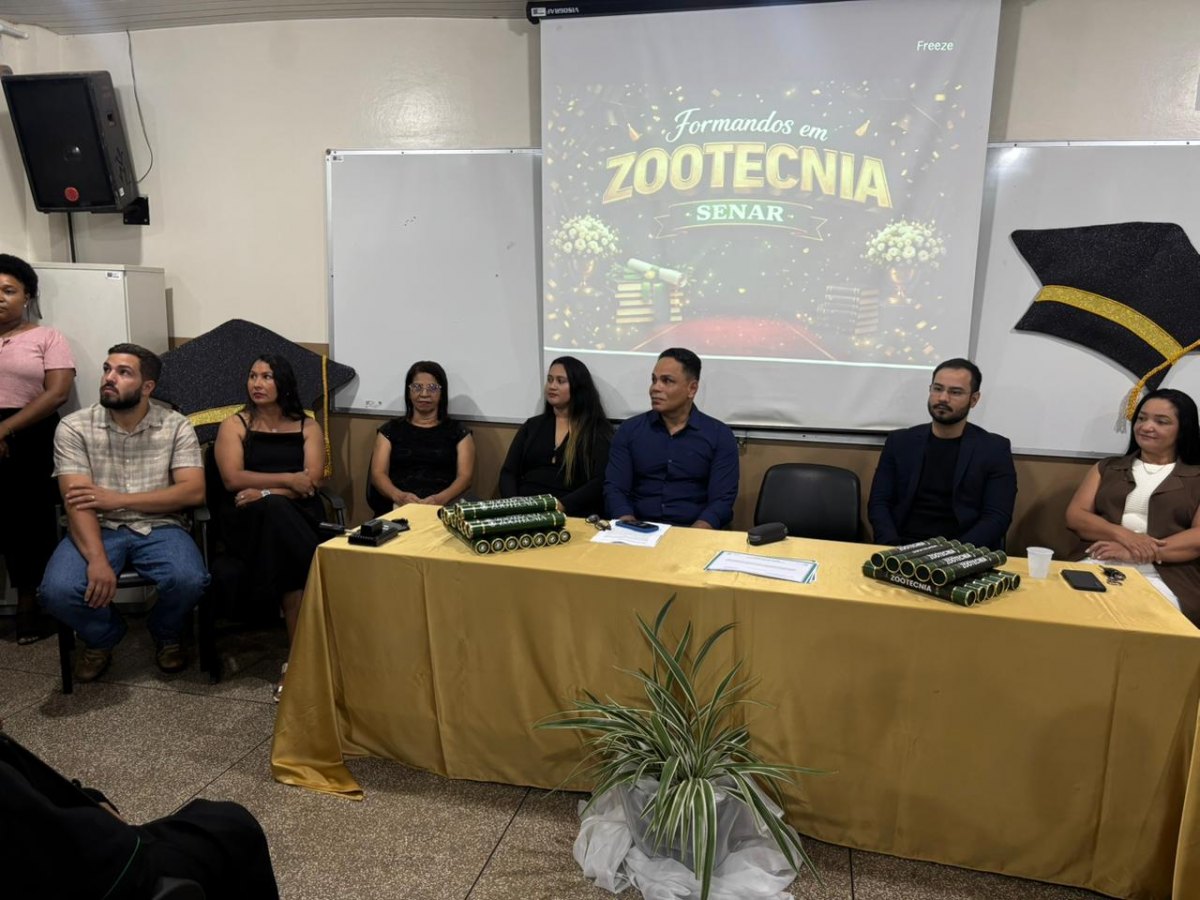 APERFEIÇOAMENTO: Curso Técnico em Zootecnia do SENAR RO forma onze profissionais