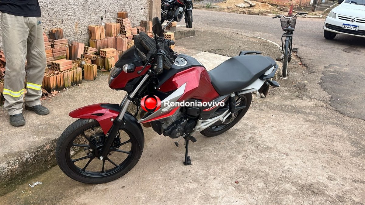 NA 7 DE SETEMBRO:  Motociclista fica ferido após carro avançar preferencial 