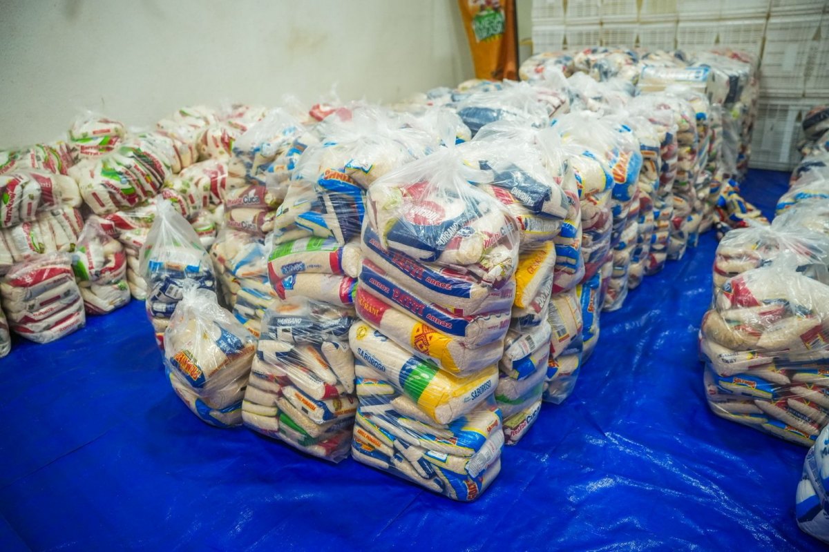 DOAÇÃO: Prefeitura de PVH arrecada mais de 11 toneladas e reforça solidariedade popular