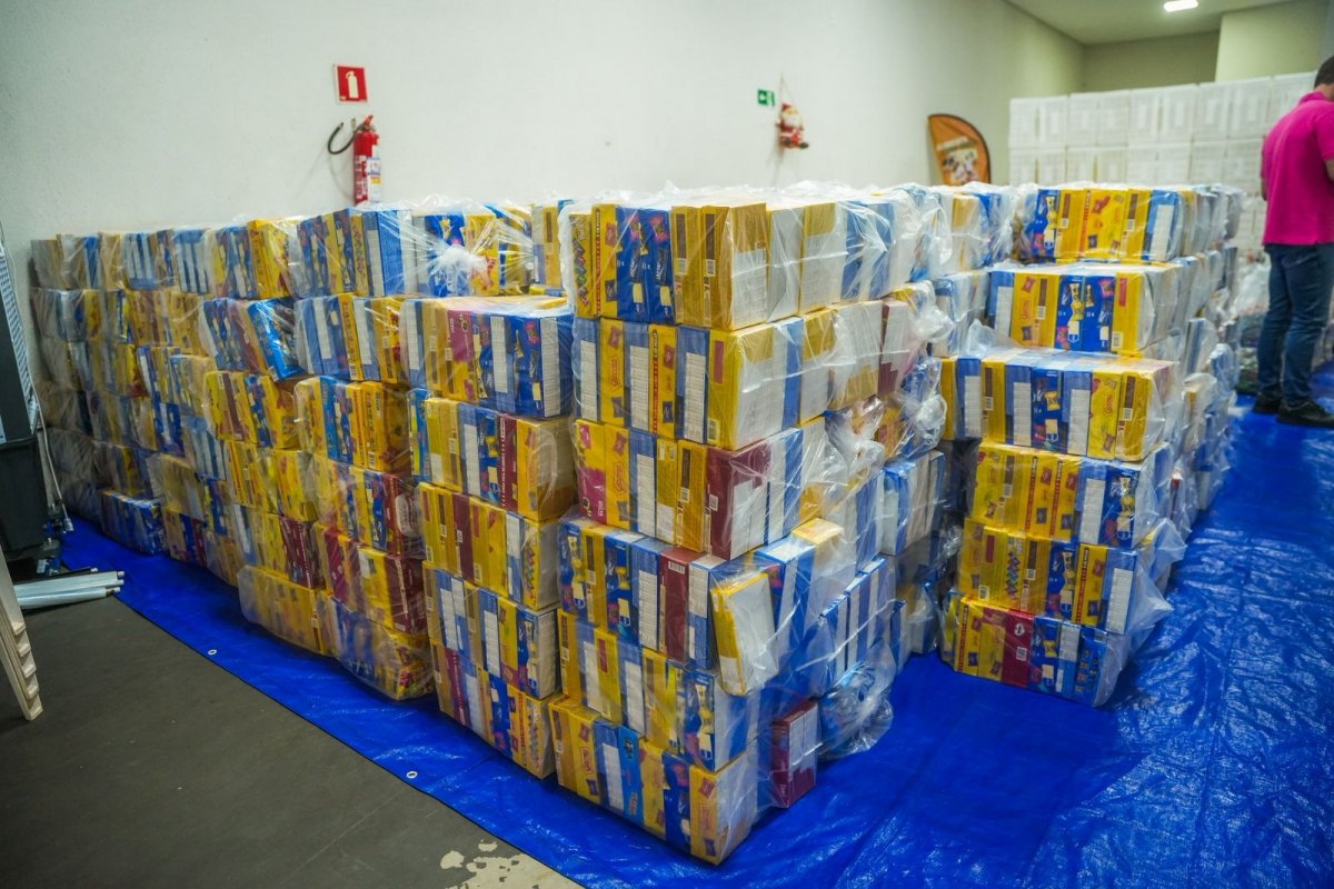 DOAÇÃO: Prefeitura de PVH arrecada mais de 11 toneladas e reforça solidariedade popular