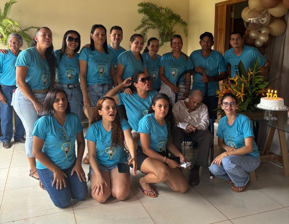 EXEMPLO DE VIDA: Pioneiro de Cacoal, Zé Rocha chega aos 110 anos e é referência em bem-viver