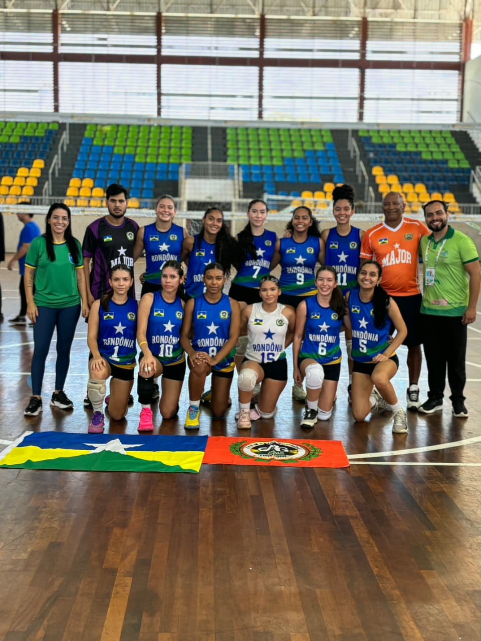 COMPETITIVAS: Escolas de RO vencem seletiva e garantem vaga nacional no vôlei escolar Sub-18