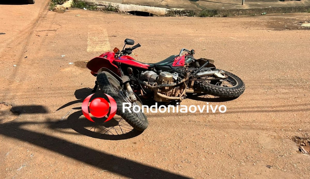 INTUBADO  : Motociclista fica desacordado após grave acidente na Mamoré