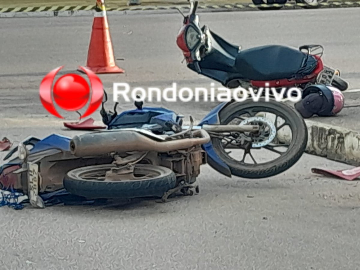 URGENTE: Homem e mulher ficam seriamente feridos em acidente na '7'