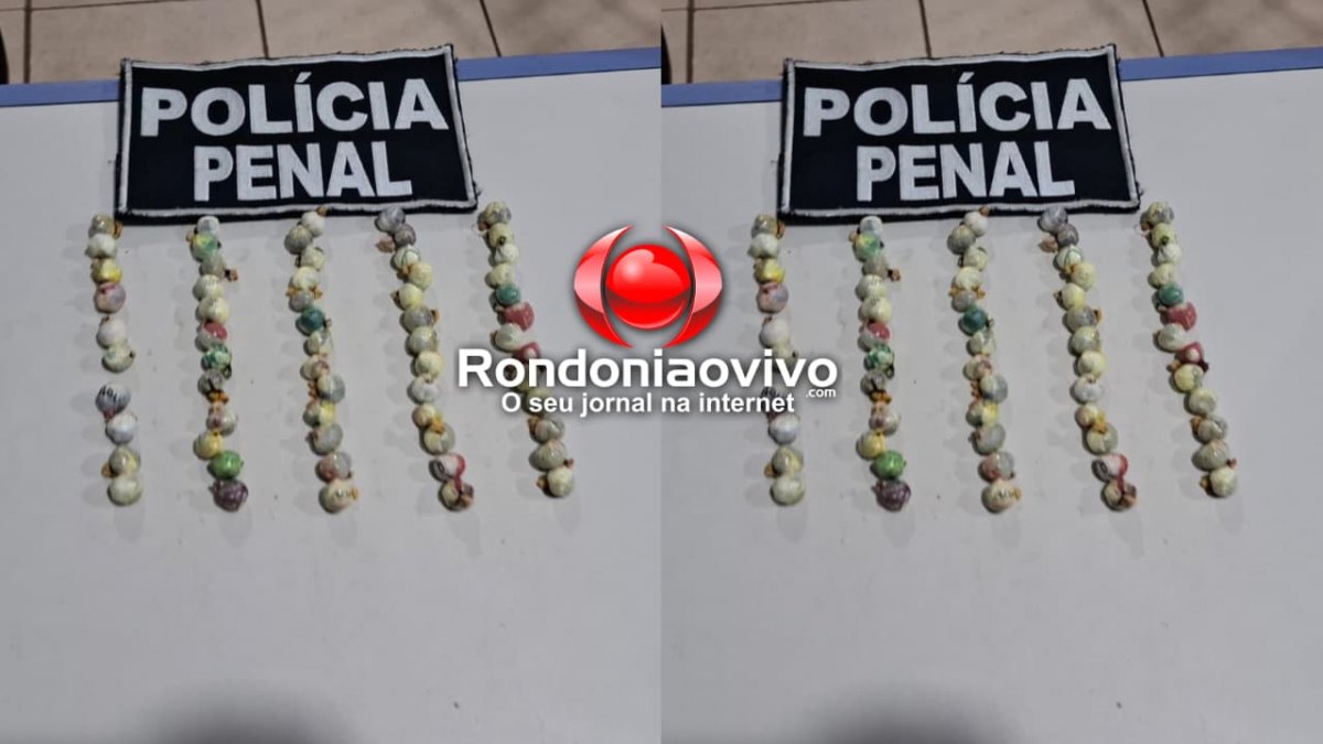 NO ESTÔMAGO: Criminoso do PCC é preso ao tentar entregar drogas para o irmão no '603'