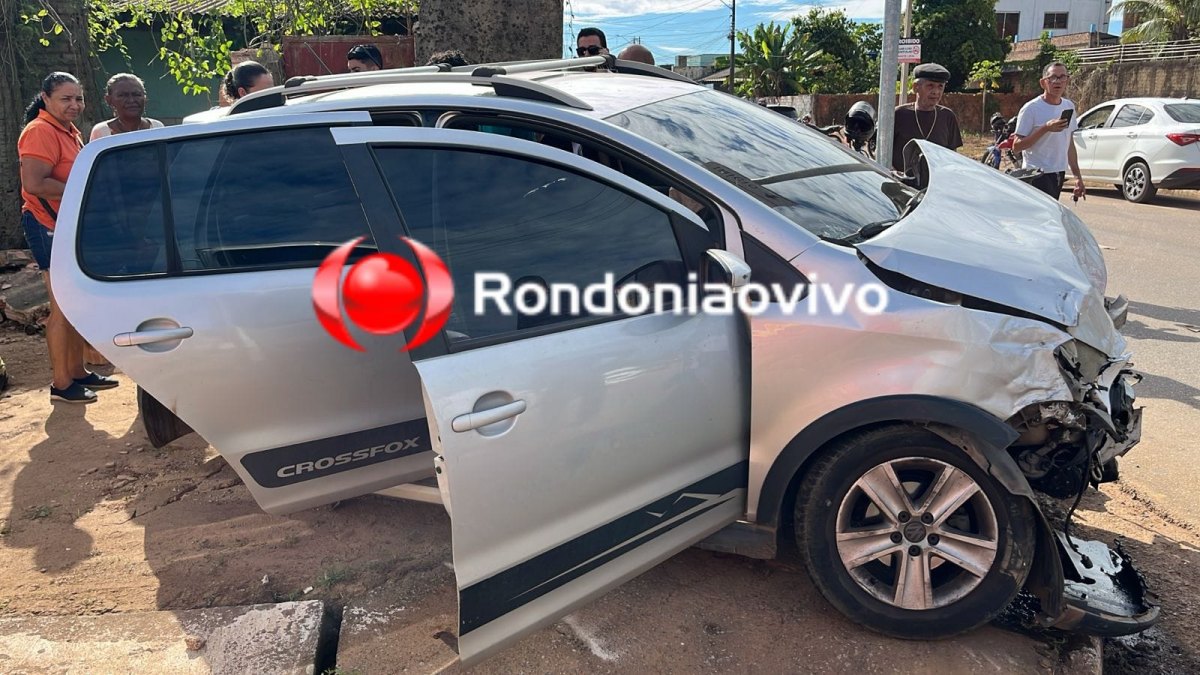 URGENTE: Grave capotamento deixa mulher presa às ferragens na Pinheiro