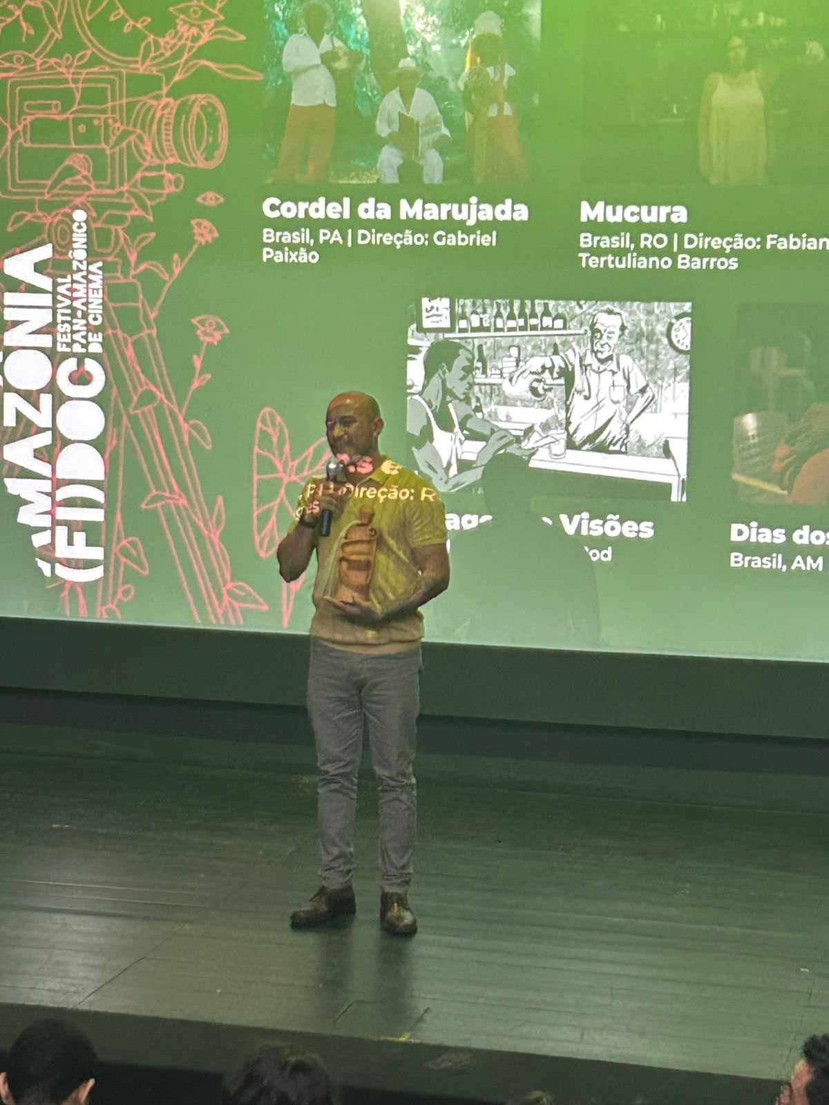 TRÊS PRÊMIOS: Rondônia é destaque no Amazônia FiDoc com cinco filmes nas mostras competitivas