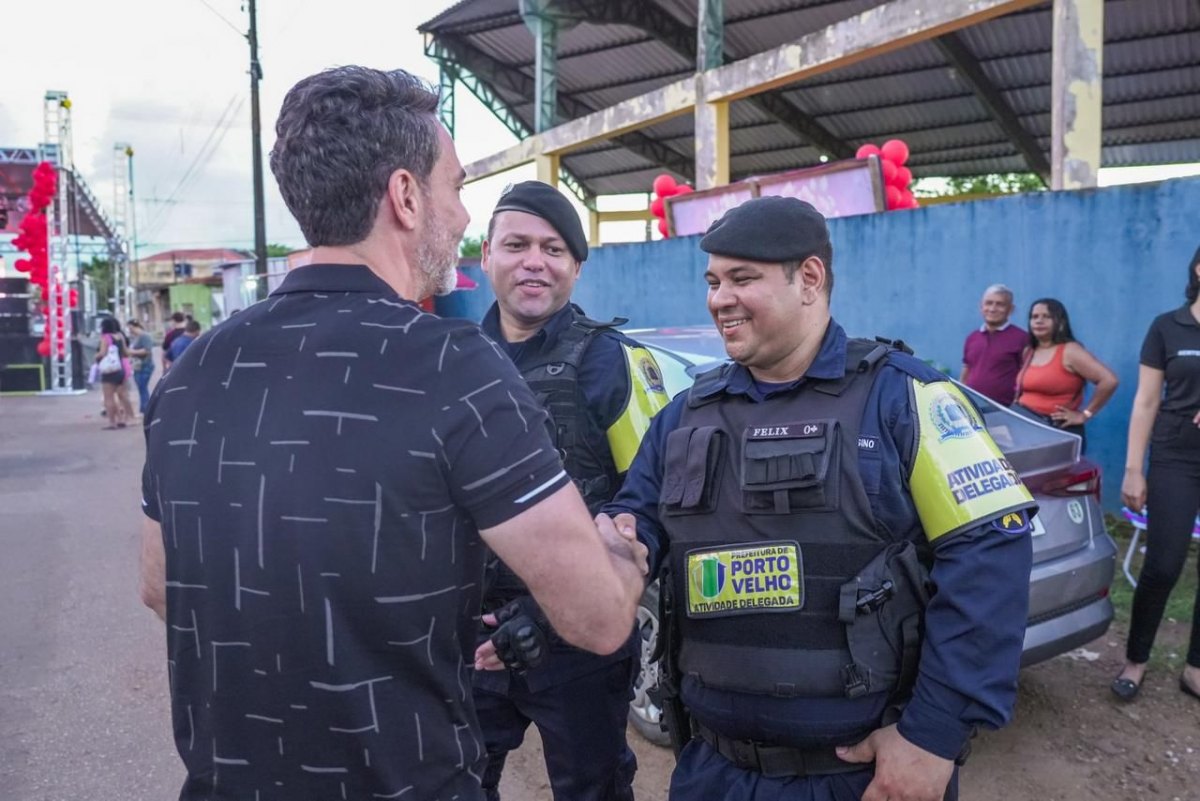 EM PORTO VELHO: Pref. Léo Moraes anuncia concurso da Guarda Municipal com salário de R$ 6,3 mil