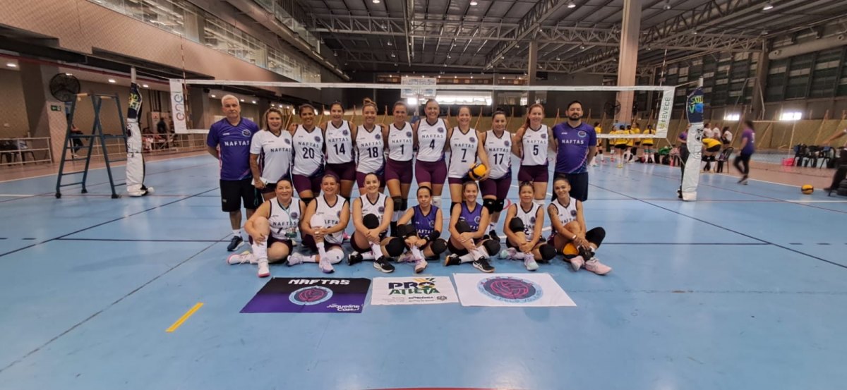 RONDÔNIA NO PÓDIO!: Miners Sports e Naftas conquistam vice-campeonatos no Master Ceará de Voleibol