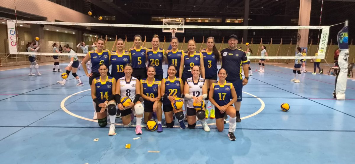 RONDÔNIA NO PÓDIO!: Miners Sports e Naftas conquistam vice-campeonatos no Master Ceará de Voleibol