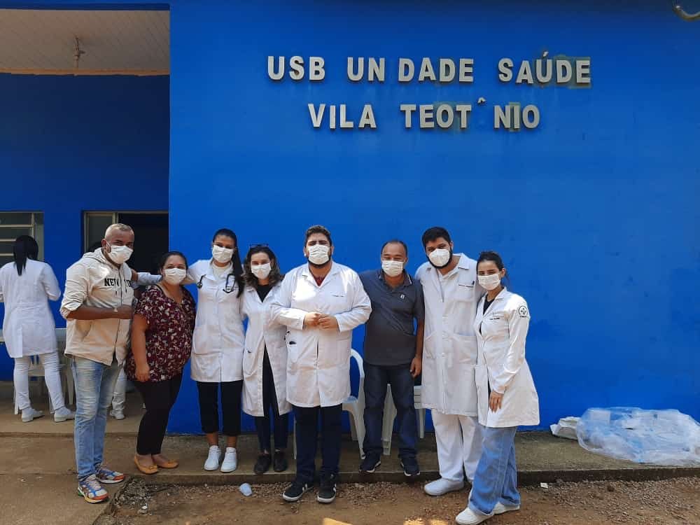 SAÚDE: Edimilson Dourado e equipe realizam ação social na Vila Nova de Teotônio