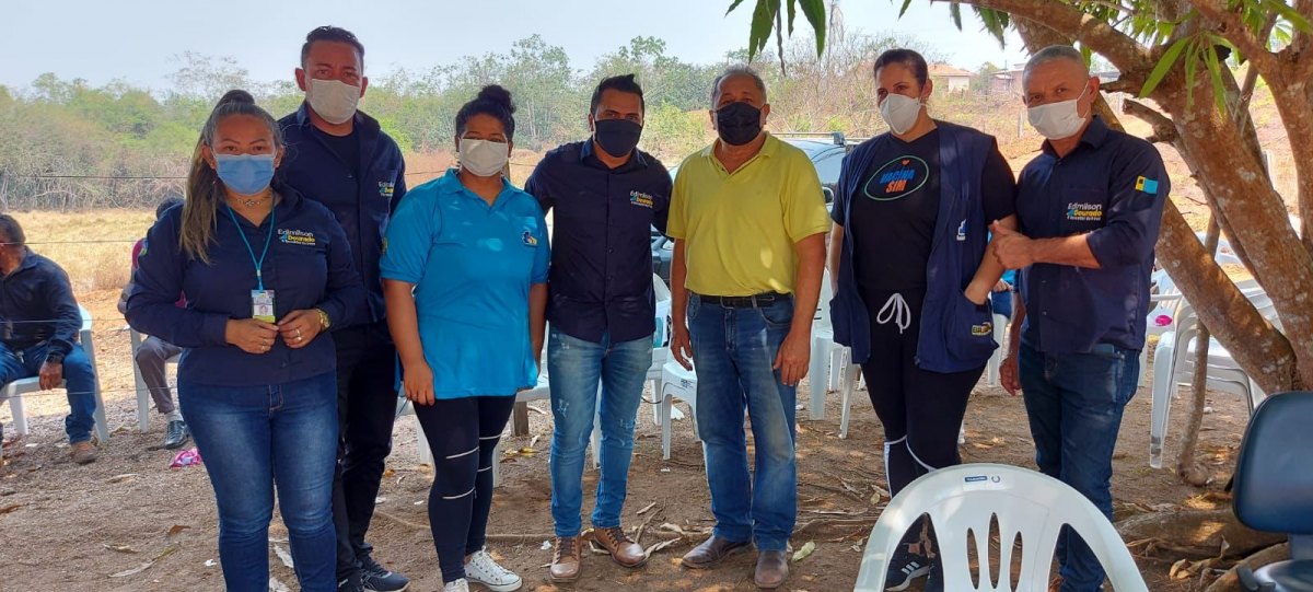 SAÚDE: Edimilson Dourado e equipe realizam ação social na Vila Nova de Teotônio