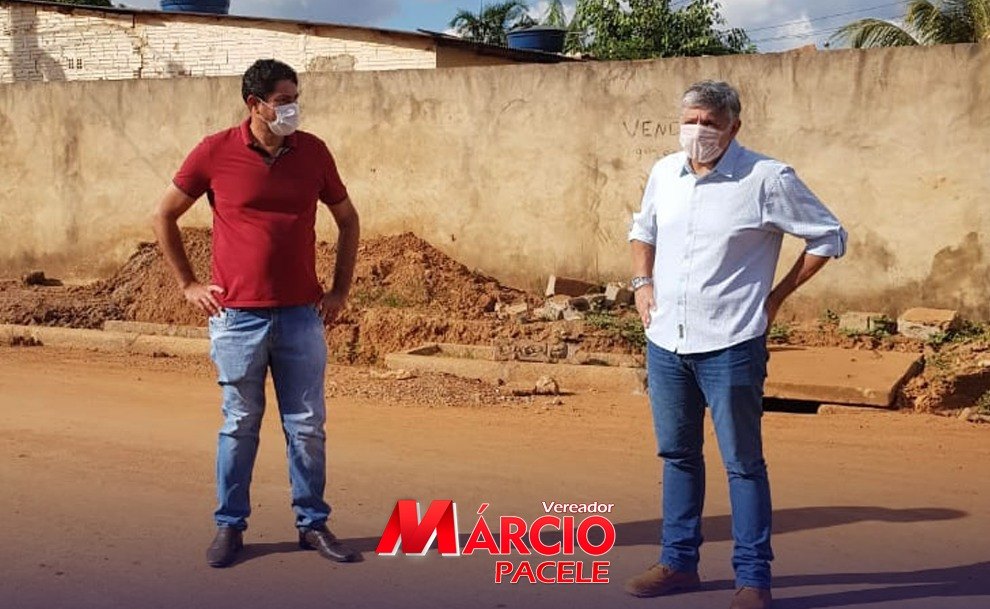 NO FLAMBOYANT: Prefeitura atende Marcio Pacele, faz iluminação e começa a sinalizar ruas 