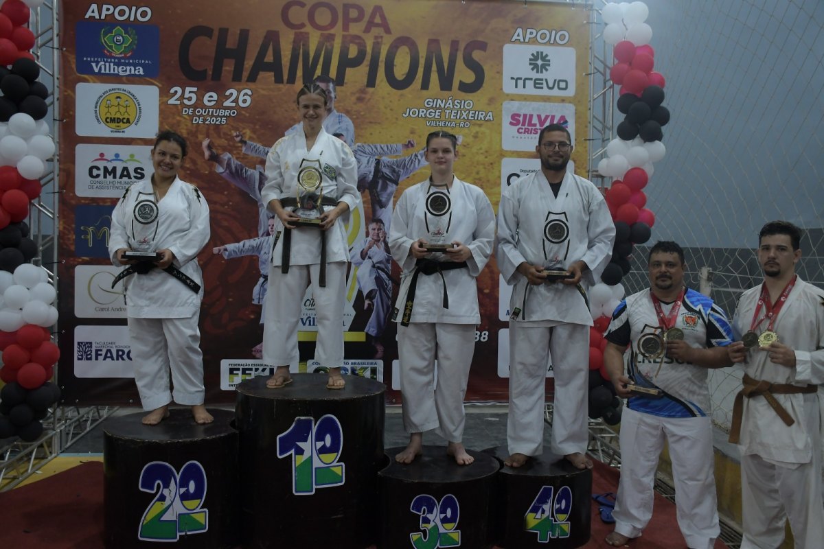 SUCESSO ABSOLUTO: Copa Champions de Karatê Interestilos reúne recorde de atletas e faz história