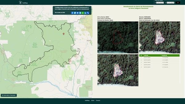 INDIMAP: Rondoniense cria sistema para combate de ilícitos ambientais em Terras Indígenas