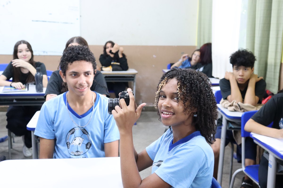 FORMAÇÃO: Oficina de fotografia capacita alunos da rede pública de Vilhena