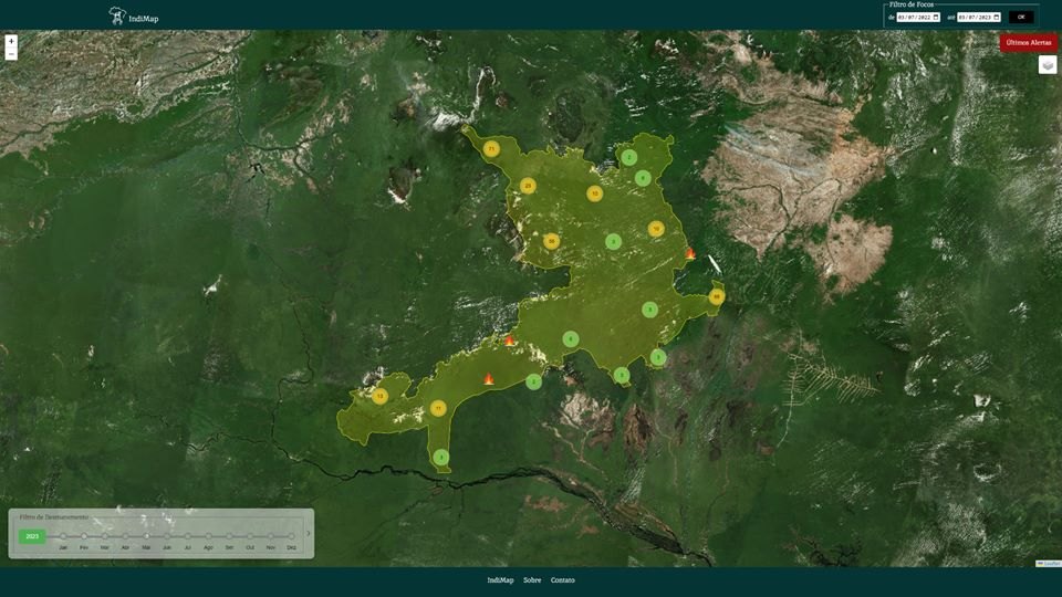 INDIMAP: Rondoniense cria sistema para combate de ilícitos ambientais em Terras Indígenas