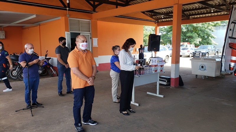 AMBULÂNCIA: Vereador Da Silva acompanha entrega de 2 unidades ao Samu de PVH