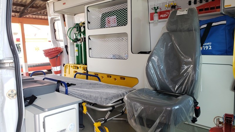 AMBULÂNCIA: Vereador Da Silva acompanha entrega de 2 unidades ao Samu de PVH