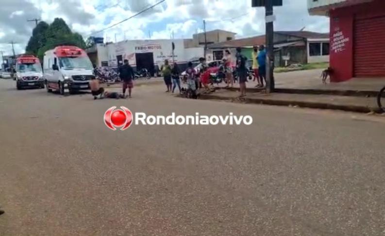 FRATURAS: Motorista foge após deixar duas mulheres e homem feridos em acidente