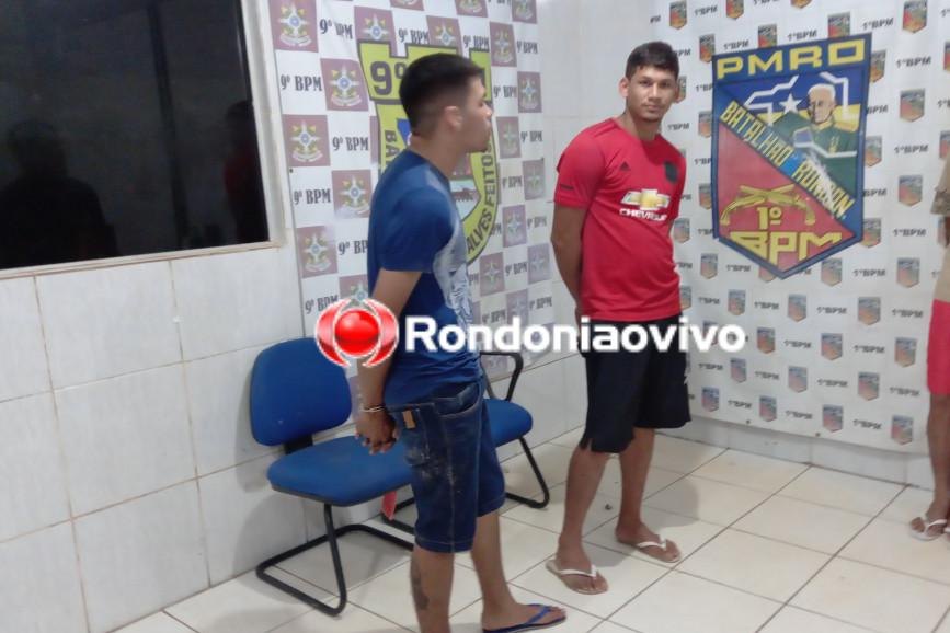 'DISTRIBUINDO': Após perseguição, dupla que  abastecia bocas de fumo é presa com droga