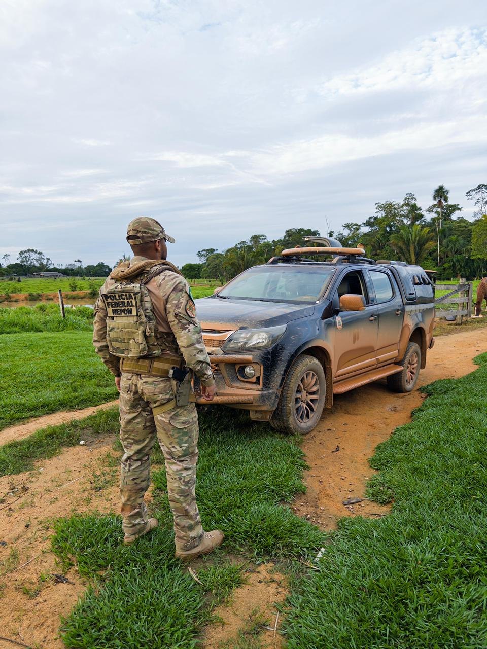 LAGE EM CHAMAS: PF faz operação contra grilagem e incêndio criminoso em terra indígena