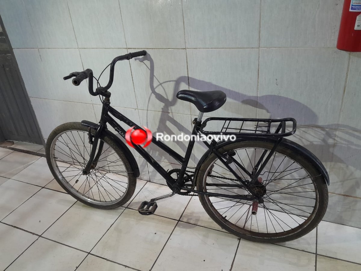 VINGANÇA: Ladrão furta bicicleta de homem que negou esmola em frente a panificadora 