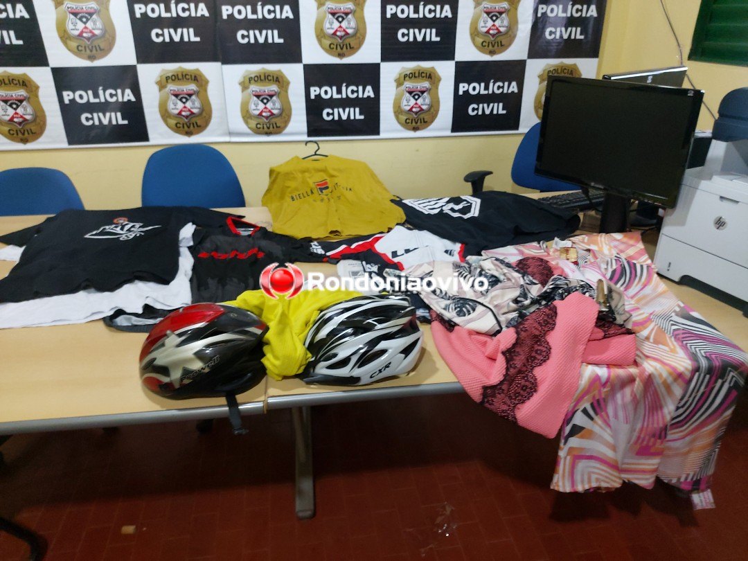 INVESTIGAÇÃO: Delegacia de Patrimônio recupera fardas e algemas da polícia furtadas em loja