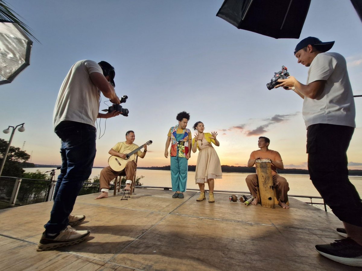 GRAVAÇÕES FINALIZADAS: Filme Ibiã e o Boto revela de forma poética a magia do Rio Jamari