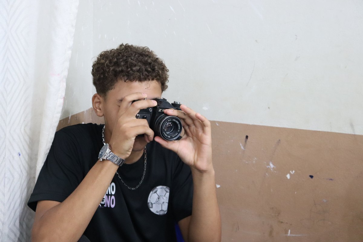 FORMAÇÃO: Oficina de fotografia capacita alunos da rede pública de Vilhena