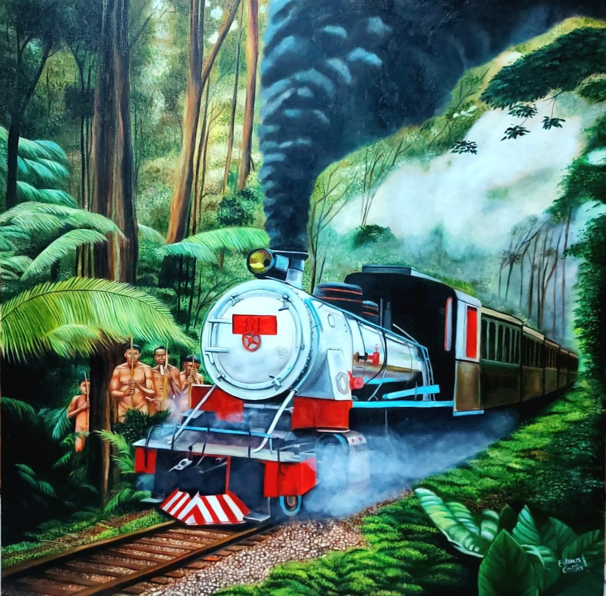 ARTES PLÁSTICAS: Vencedora de prêmio internacional, Edina Costa, de RO, faz vaquinha para custear viagem