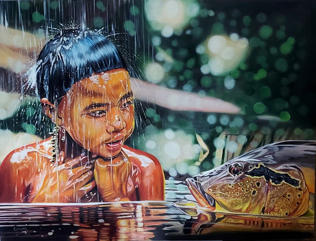 ARTES PLÁSTICAS: Vencedora de prêmio internacional, Edina Costa, de RO, faz vaquinha para custear viagem