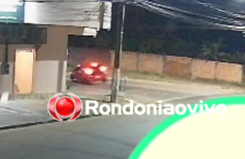 VÍDEO: Capotamento é registrado por câmera de monitoramento em Porto Velho 