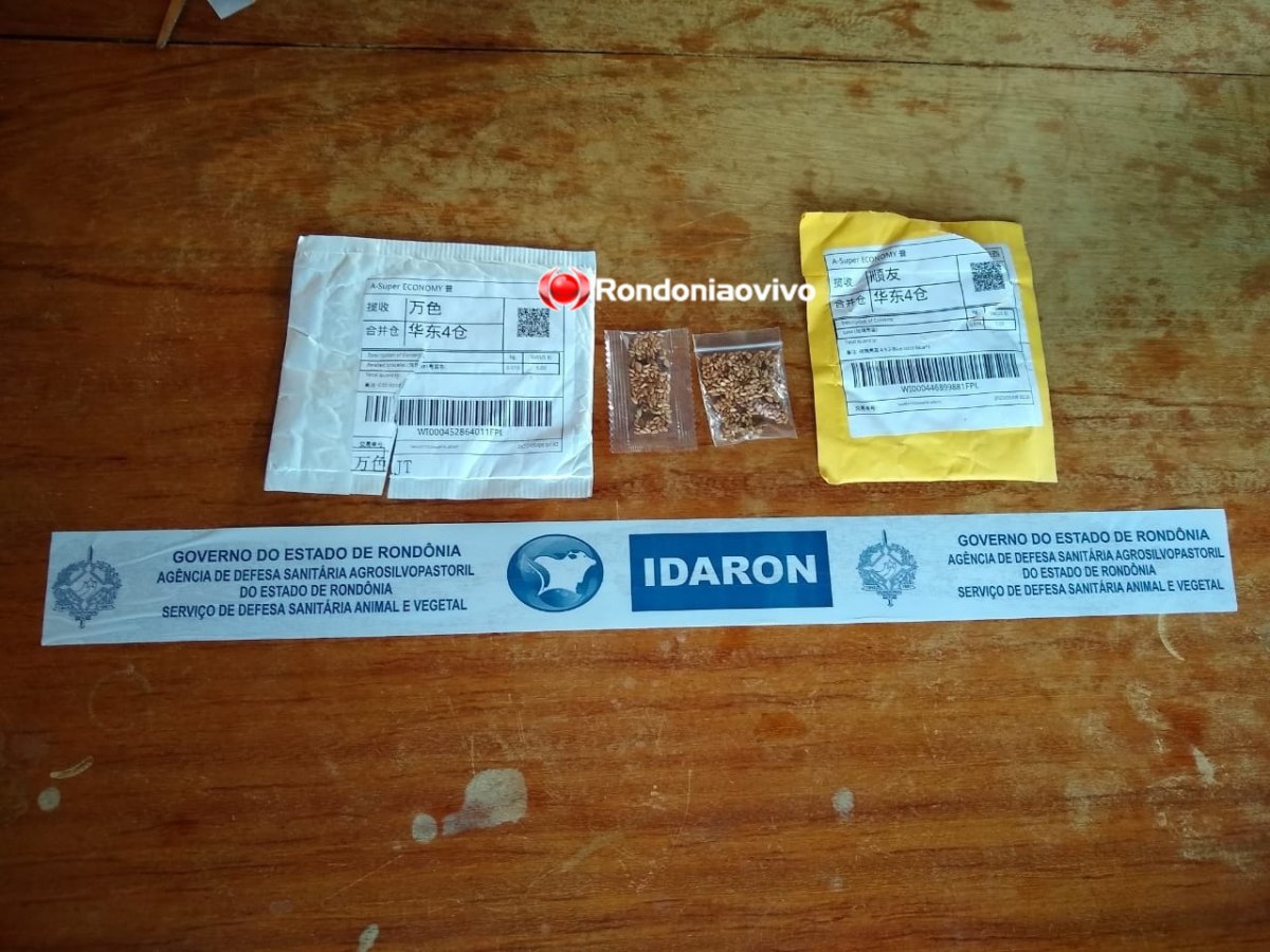 ALERTA: Sementes misteriosas da China chegam à Rondônia