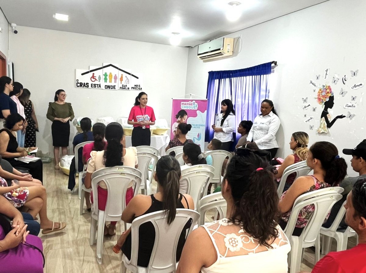 DESENVOLVIMENTO SOCIAL: Prefeitura de Jaru realiza entrega de kits maternidade