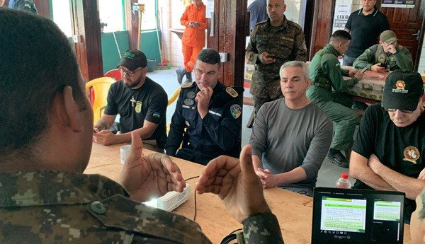 MPRO: Procurador-Geral de Justiça visita base da Operação Mapinguari