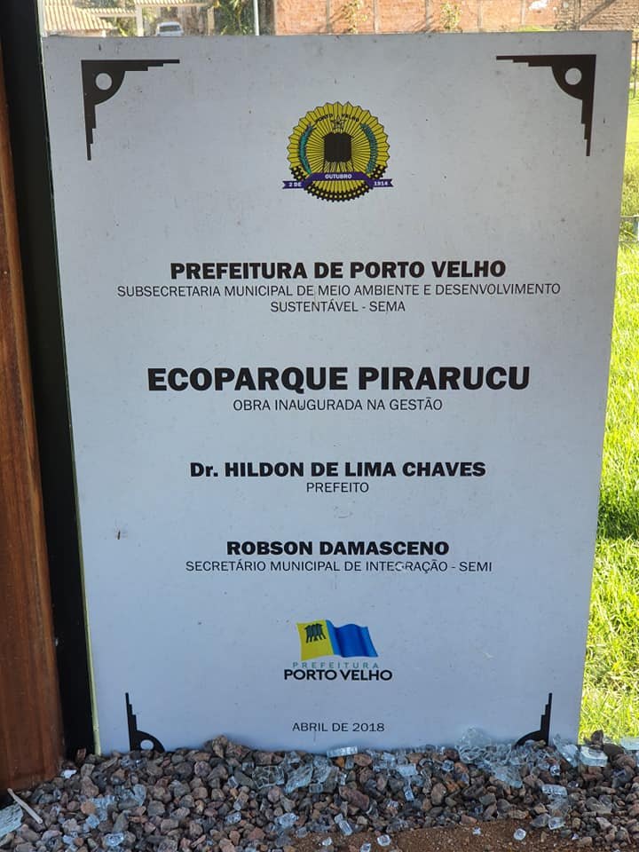 FALTA DE EDUCAÇÃO: Ecoparque entregue na zona Sul é depredado por vândalos