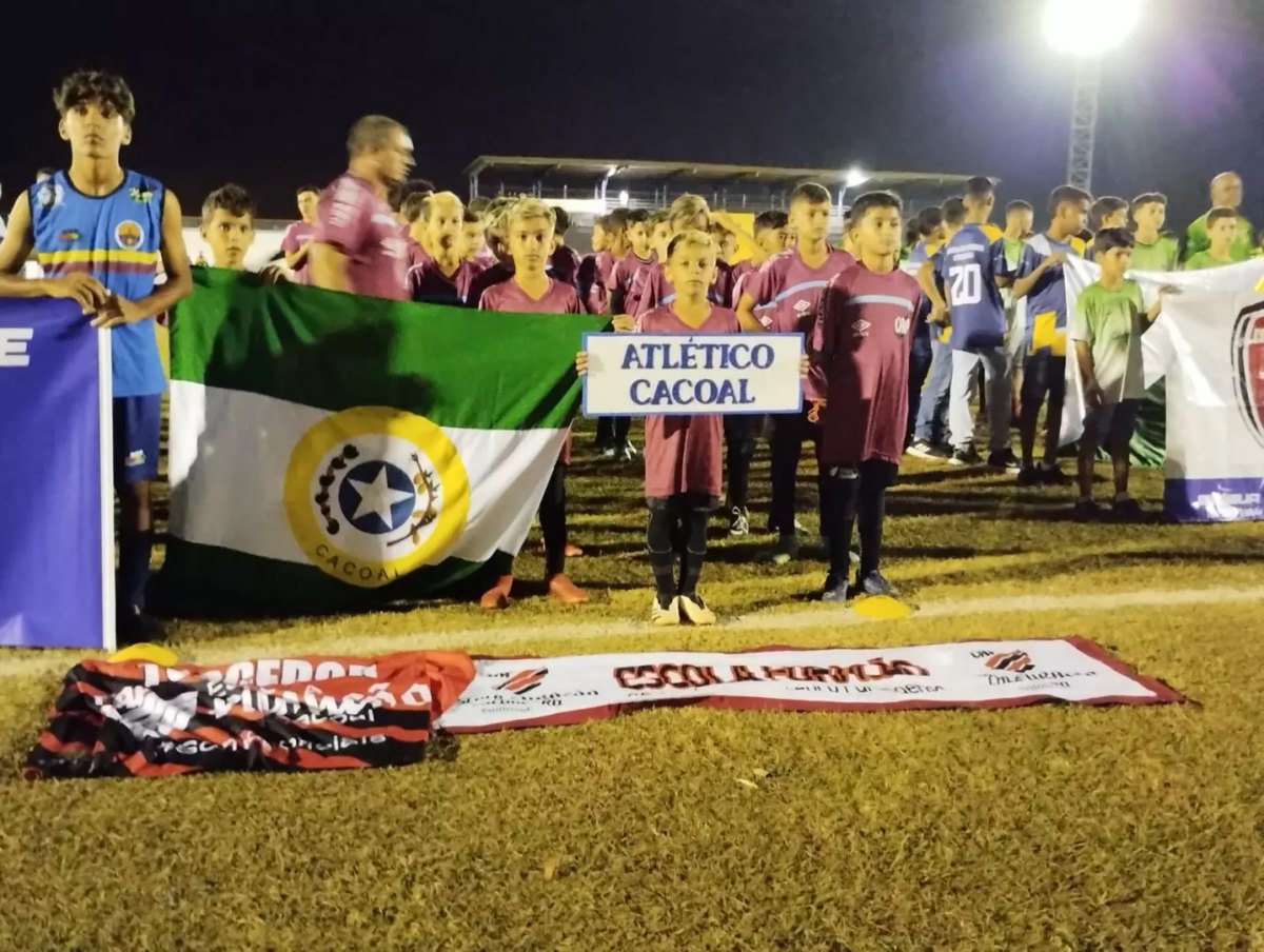 CATEGORIAS DE BASE: Começou em Vilhena jogos do Campeonato Rondoniense Sub-11 e Sub-13