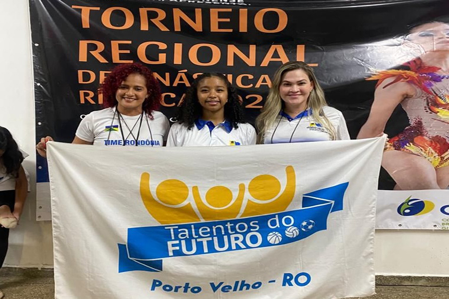 TALENTOS DO FUTURO: Atleta porto-velhense disputa Torneio Regional de Ginástica Rítmica no Amazonas