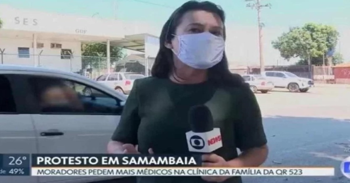 GLOBO: Polícia identifica rapaz que mostrou partes íntimas durante reportagem