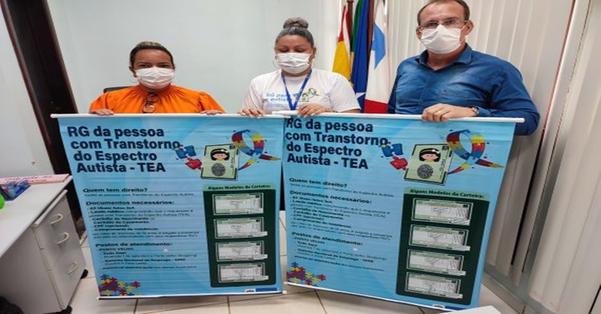 CIDADANIA: Carteiras de identidade para pessoas com autismo são emitidas em Guajará-Mirim