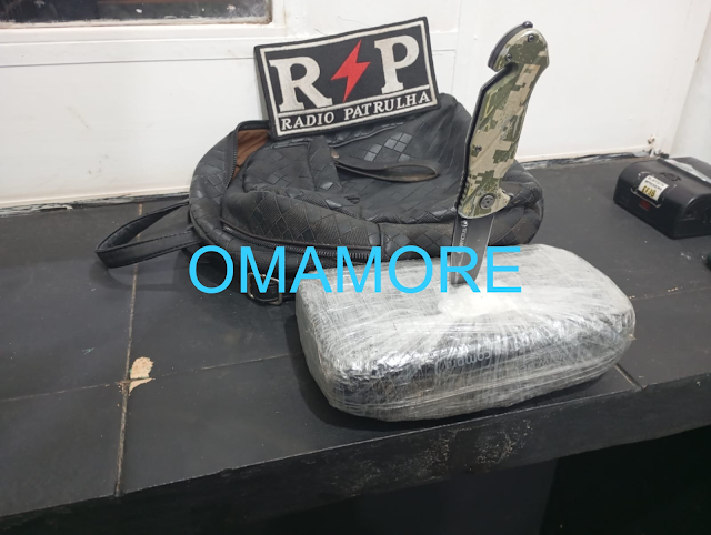 PÉROLA NEGRA: Adolescente é flagrado com um quilo de droga em porto clandestino