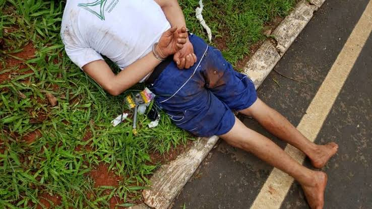 DESARMADO: População persegue e ladrão que roubou comerciante é preso