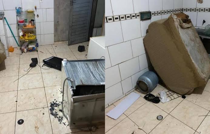 DESCONTROLADO: Marido é preso por destruir tudo dentro de casa e surrar mulher em uso de drogas 