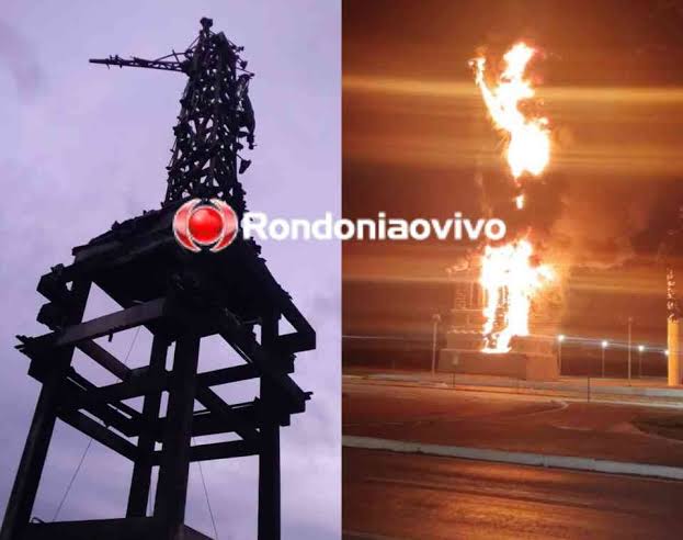 VANDALISMO: Incêndio na estátua da Havan completa três meses; PC segue nas investigações 
